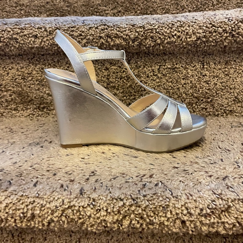Silver heels